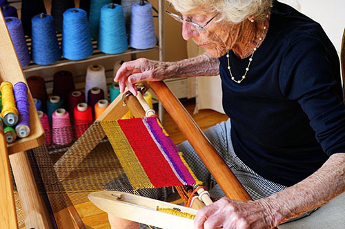 SAORI weaving one-on-one